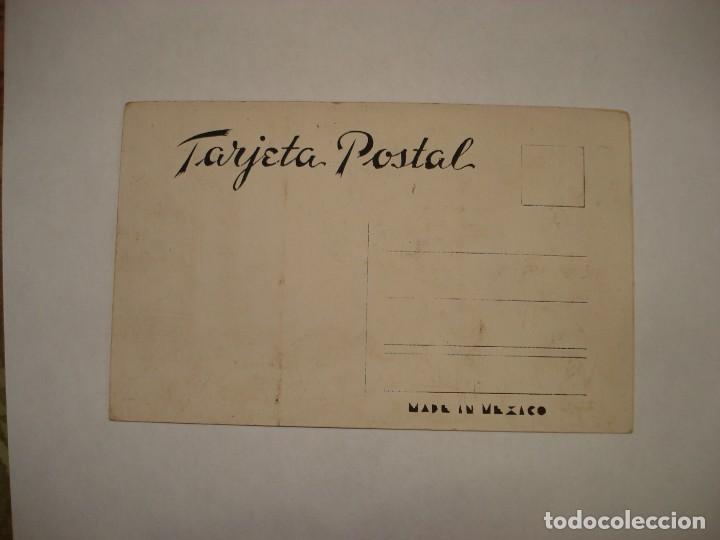 Postales: ANTIGUA POSTAL PINTADA MEXICO - Foto 2