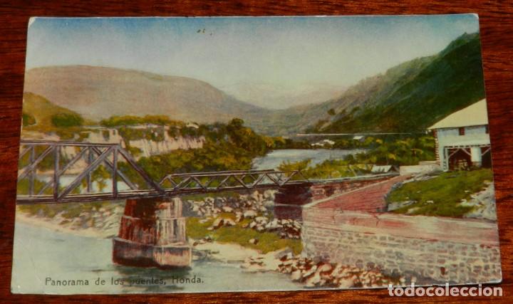 Postales: FOTO POSTAL DE HONDA, PANORAMA DE LOS PUENTES, ED. VELOZ EXPRESO DE BOGOTA, N. 20, COLOMBIA, NO CIRC