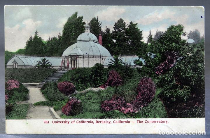 Postales: Postal California Berkeley University The Conservatory Cardinell-Vincent Co escrita 1908