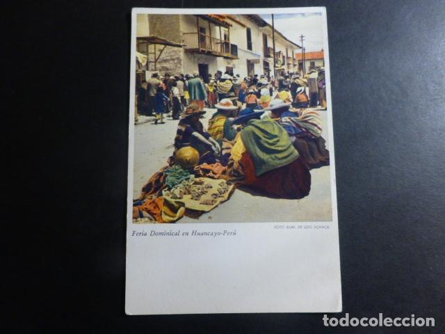 Postales: HUANCAYO PERU FERIA DOMINICAL POSTAL - Foto 1