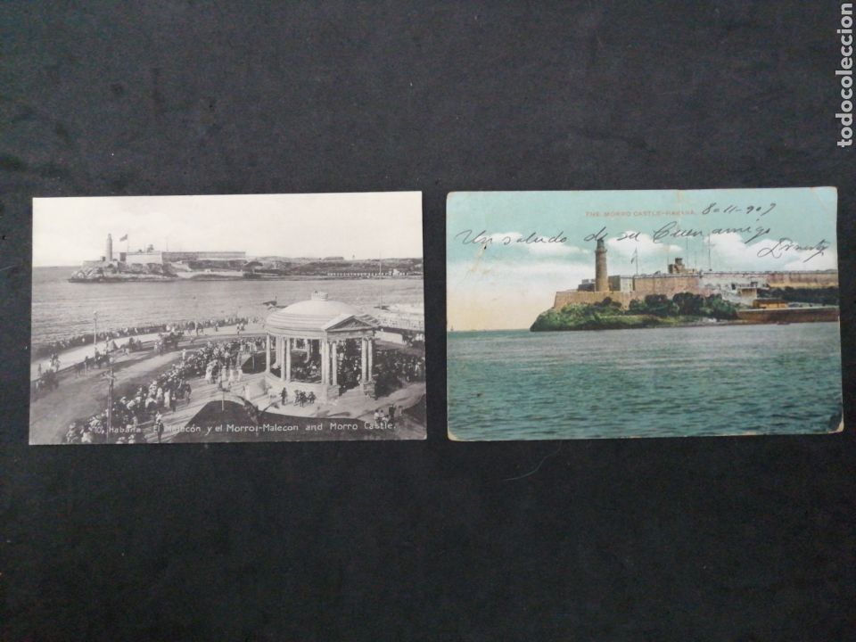 Postales: CUBA., LA HABANA., EL MALEC&Oacute;N, Y EL MORRO - MALEC&Oacute;N - Foto 1