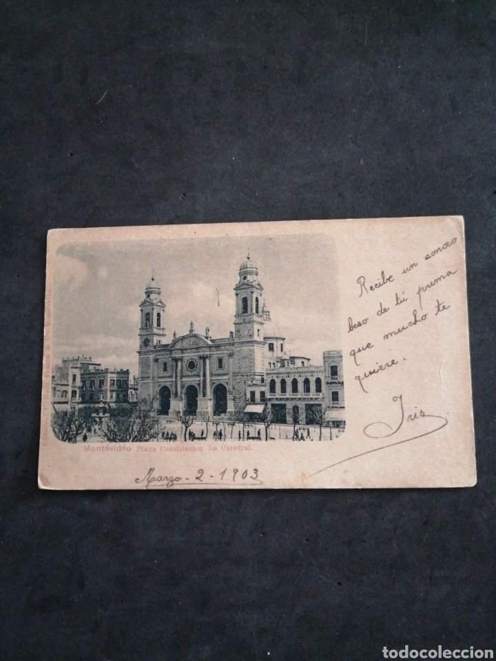 Postales: URUGUAY MONTEVIDEO, ANTIGUA POSTAL 1903 - Foto 1