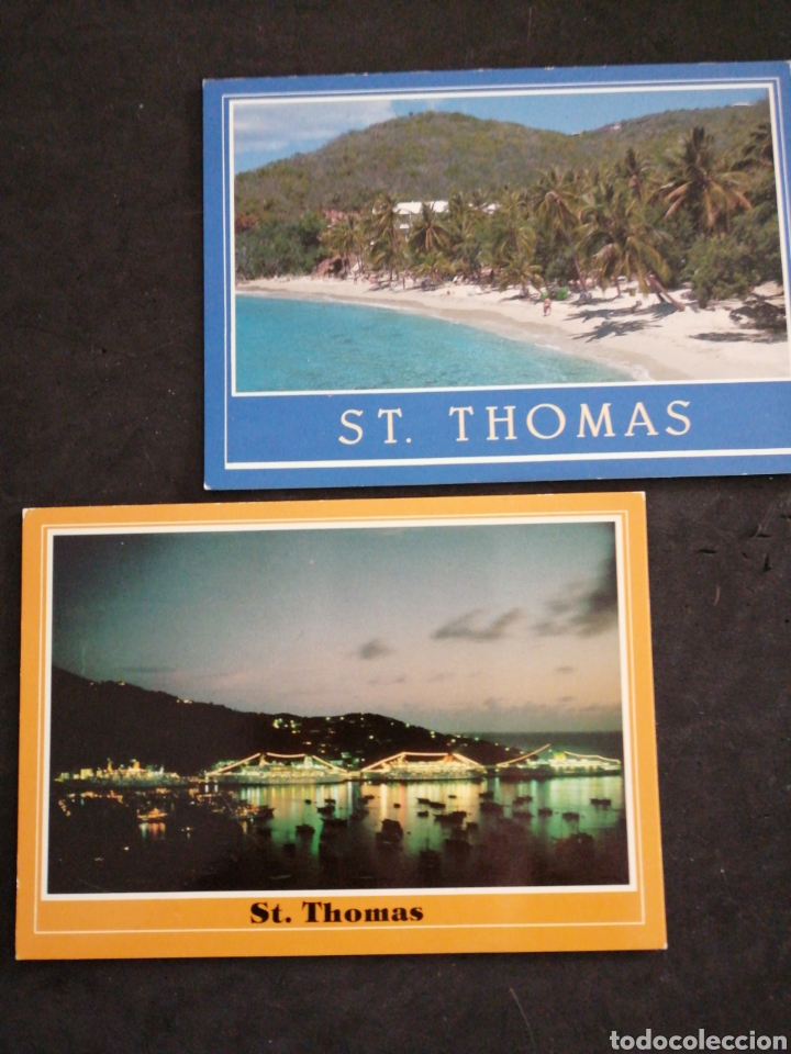 Postales: ST. Thomas 2 postales sin circular - Foto 1