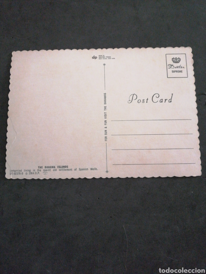 Postales: BAHAMAS POSTAL SIN CIRCULAR - Foto 2