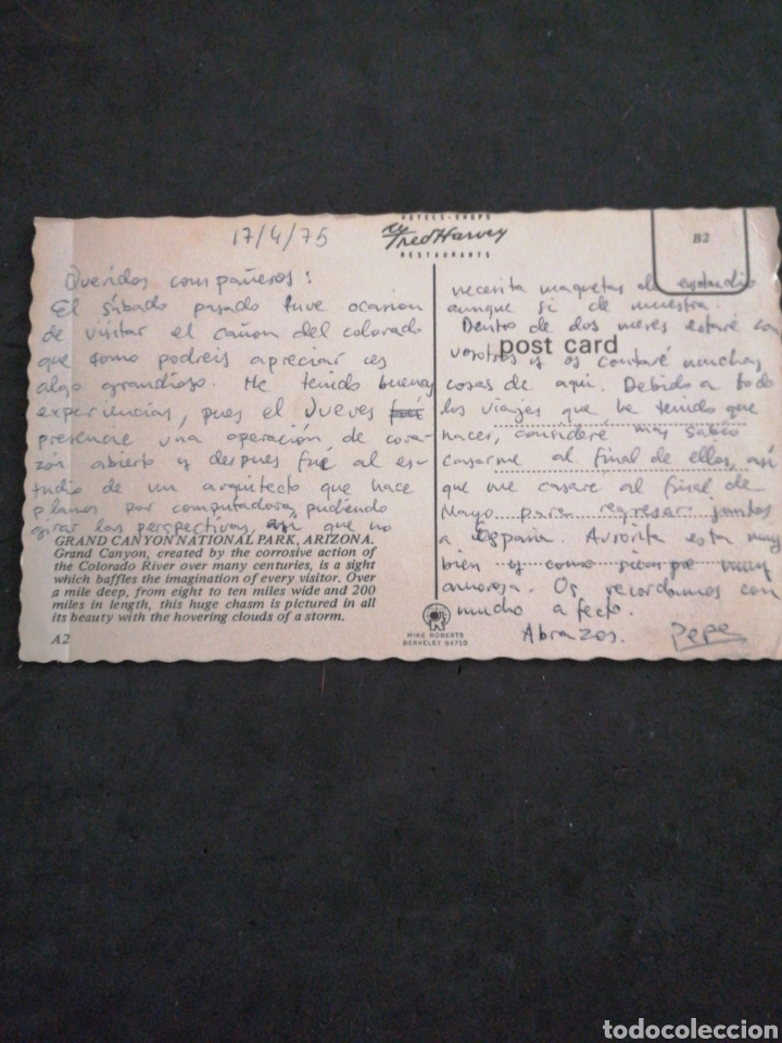 Postales: JAMAICA POSTAL 1975 CIRCULADA - Foto 2