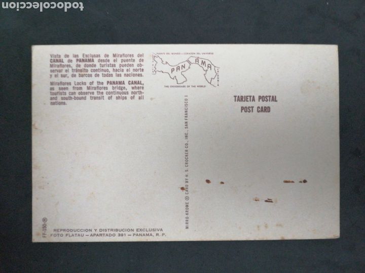 Postales: Panam&aacute;, canal de panama - Foto 2