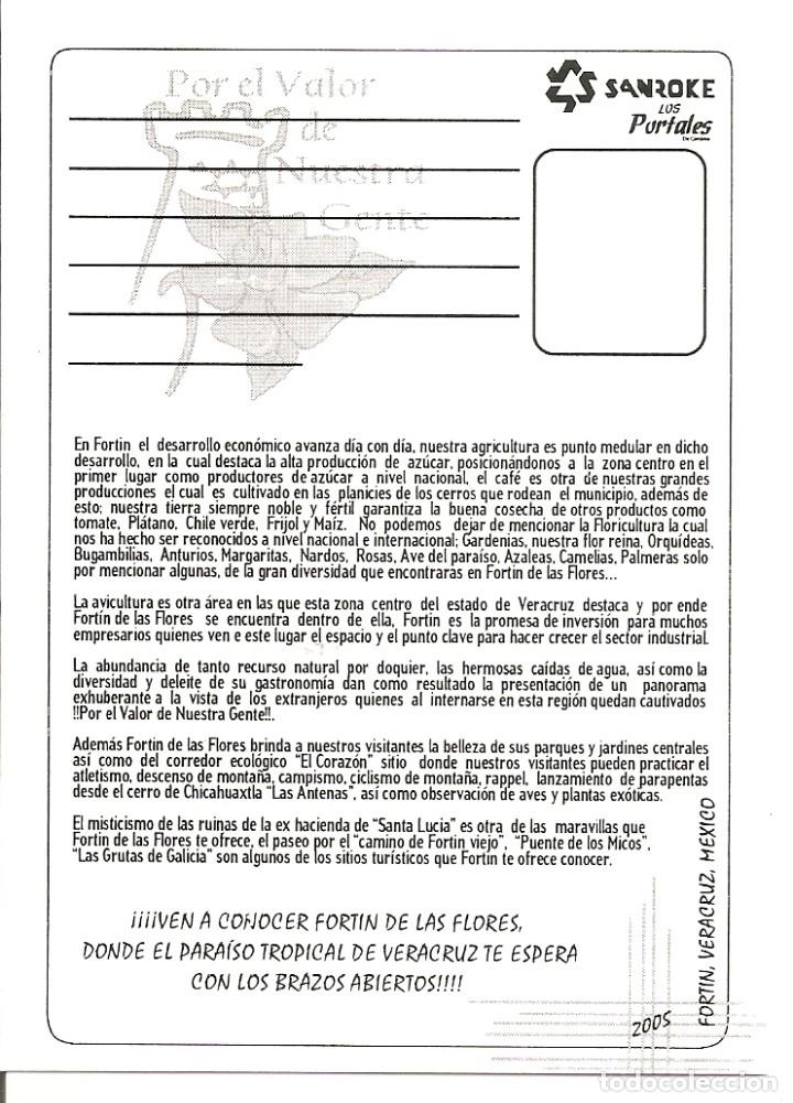 Postales: POSTAL FORTIN - VERACRUZ - MEXICO - Foto 2