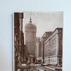 Postales: 1930, CENTRAL BUILDING & PARK AVENUE, NEW YORK, POSTAL 0266