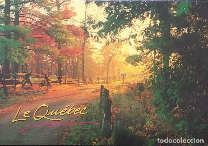 Postales: POSTAL QUEBEC -RUTA DE CAMPO EN OTO&Ntilde;O- - Foto 1