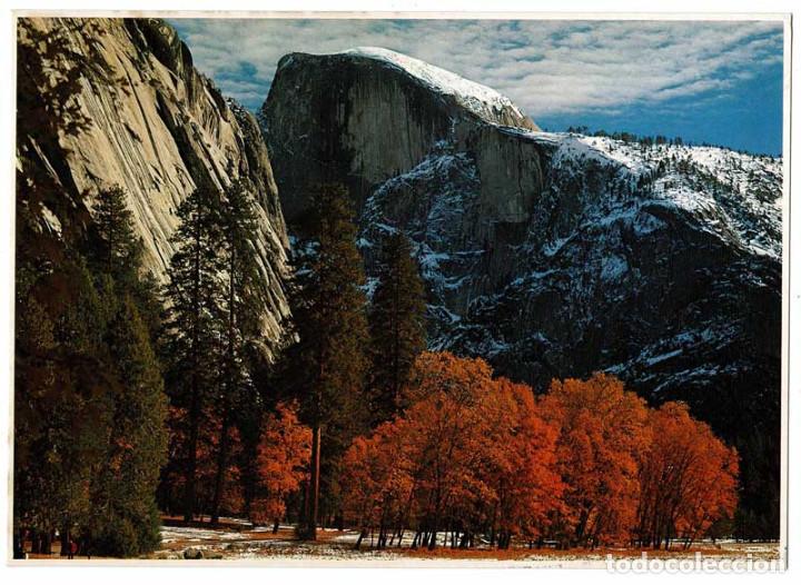 Postales: Postal grande USA. Half dome and fall colors. Yosemite National Park 403