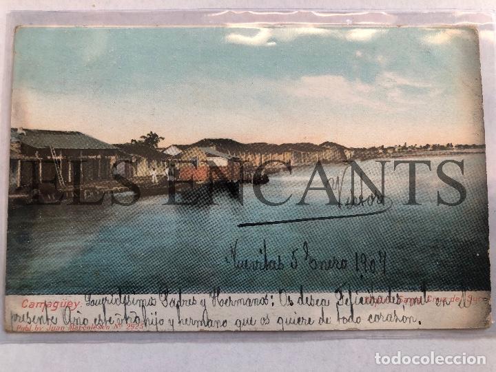 Postales: POSTAL CUBA CAMPAGUAY CIRCULADA 1907 - Foto 1
