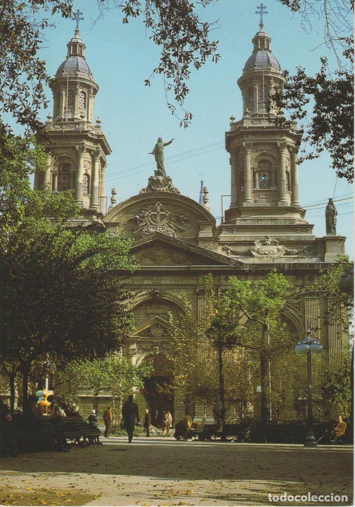 Postales: SANTIAGO DE CHILE. CATEDRAL - Foto 1