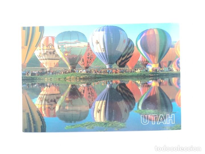 Postais: TARJETA POSTAL USA - UTAH. PARK CITY AUTUMN ALOFT. POST CARD. GLOBO AEROST&Aacute;TICO