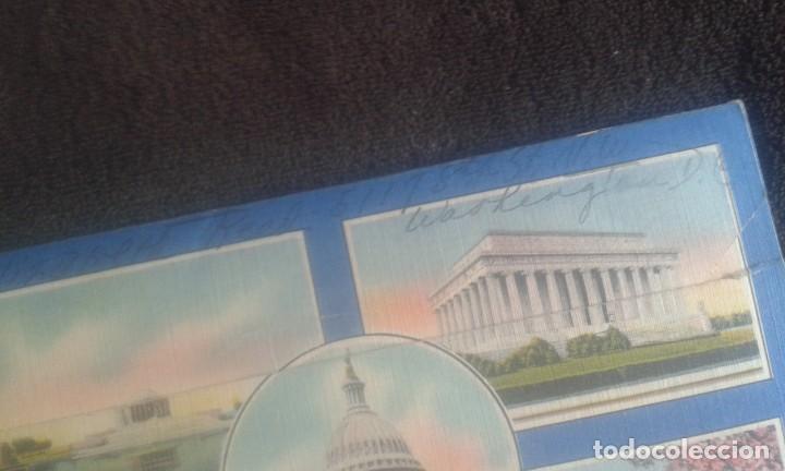 Postales: GREETINGS FROM WASHINGTON D.C. SOUVENIR. - Foto 7