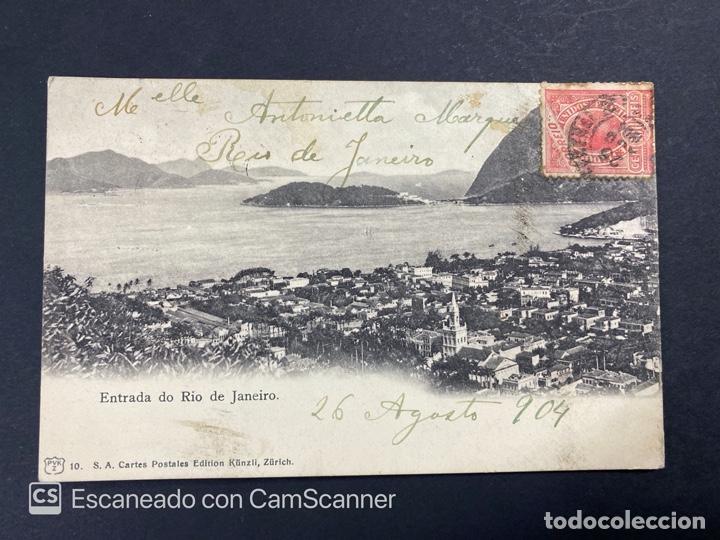 Postais: TARJETA POSTAL. BRASIL. ENTRADA DO RIO DE JAINERO. VER
