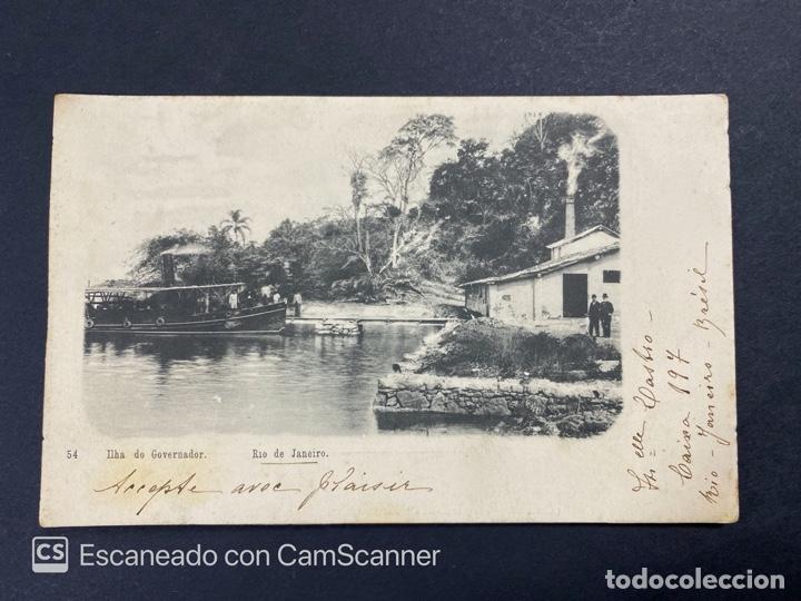 Postais: TARJETA POSTAL. BRASIL. RIO DE JANEIRO. 54.- ILHA DO GOVERNADOR. VER