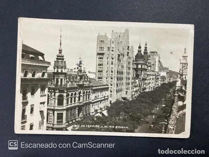 Postais: TARJETA POSTAL. BRASIL. RIO DE JANEIRO. AVENIDA RIO BRANCO. VER