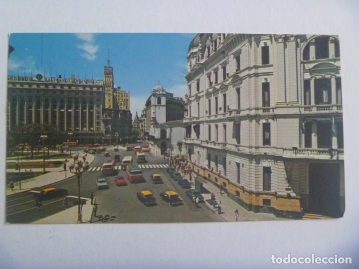 Postkarten: POSTAL DE BUENOS AIRES ( ARGENTINA ): CABILDO Y EDIFICIO DE LA MUNICIPALIDAD EN PLAZA MAYO .. 10X 18
