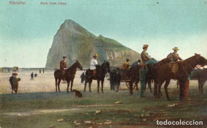 Postales: gibraltar rock from linea - Foto 1