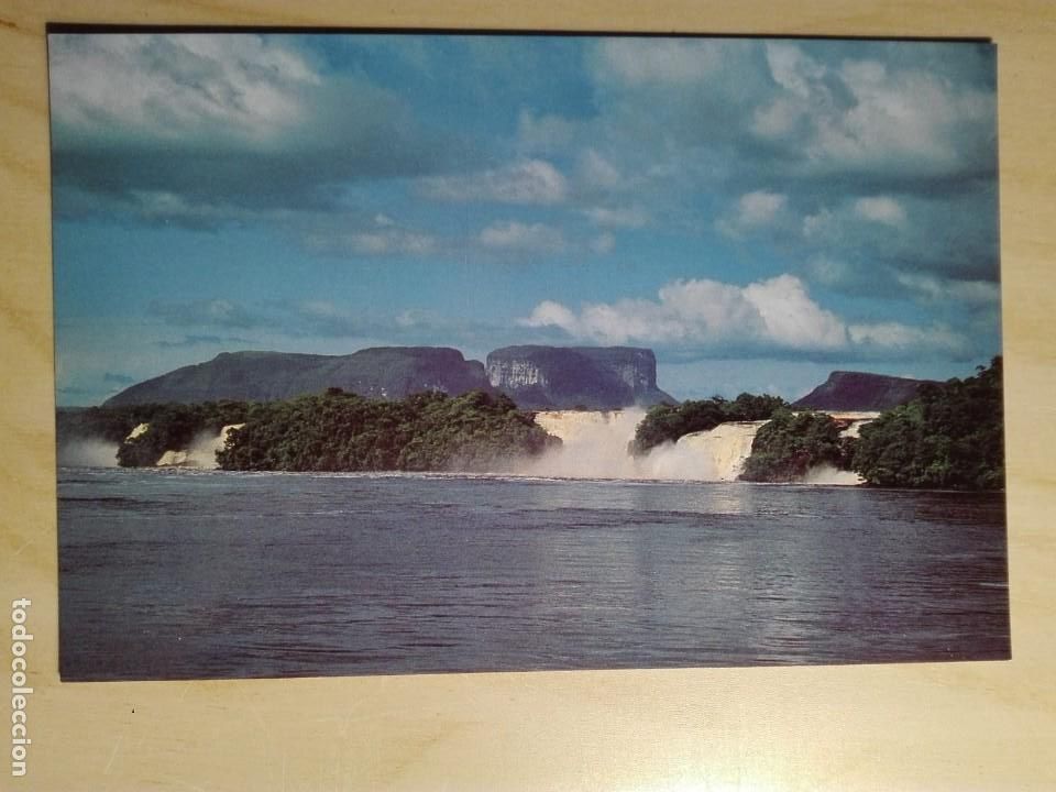 Postkarten: POSTAL1909 NUEVA - VIASA - LAGUNA CANAIMA VENEZUELA - AVIACION MAPA