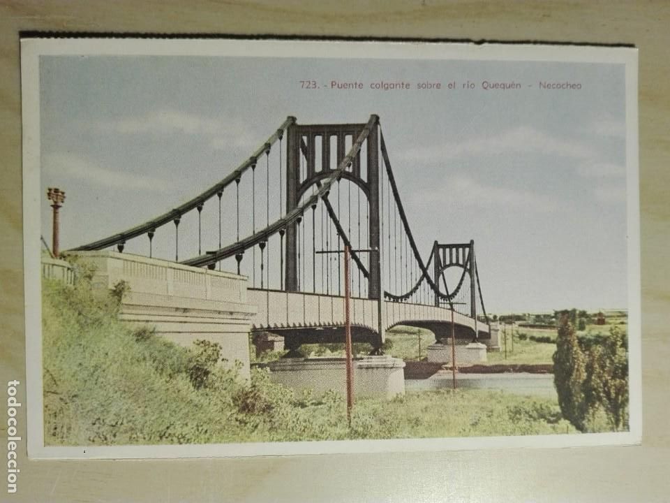 Postkarten: POSTAL1921 NUEVA - TERLEY 723 - PUENTE COLGANTE RIO QUEQUEN - NECOCHEA ARGENTINA