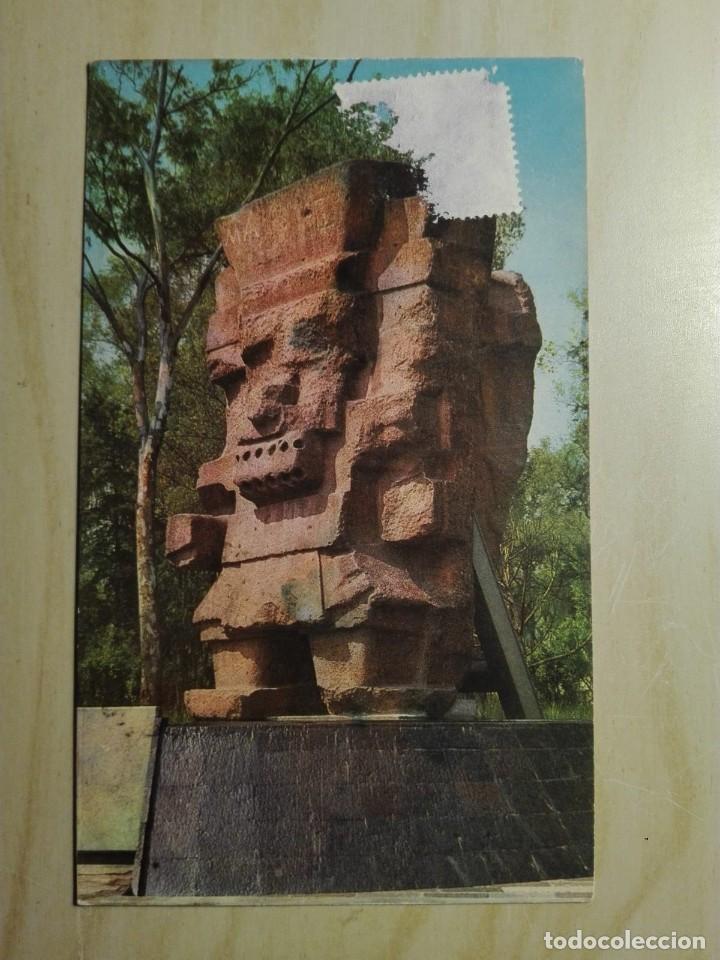 Postkarten: POSTAL1923 ESCRITA - EDITORIAL MEXICO 3119 - TLALOC DIOS DE LA LLUVIA / MUSEO ANTROPOLOGIA HISTORIA