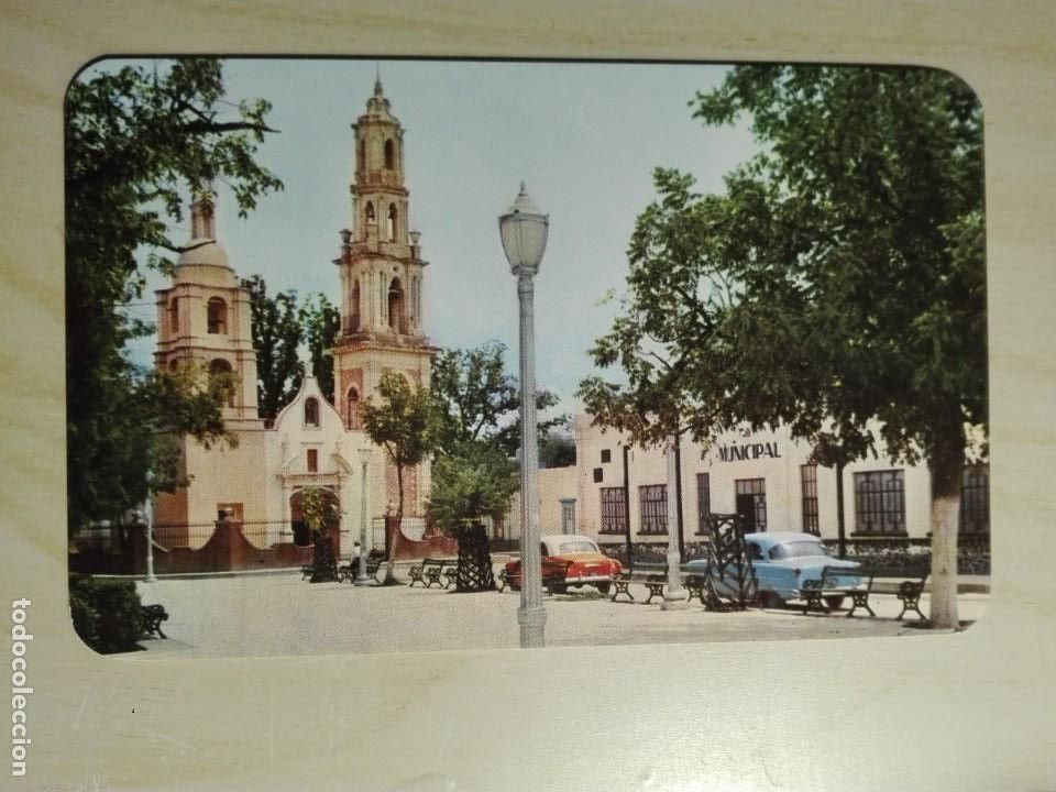 Postcards: POSTAL1932 NUEVA - MEXICO FOTOGRAFICO 3093 - TEMPLO Y PRECIDENCIA MATEHUALA - IGLESIA RELIGION