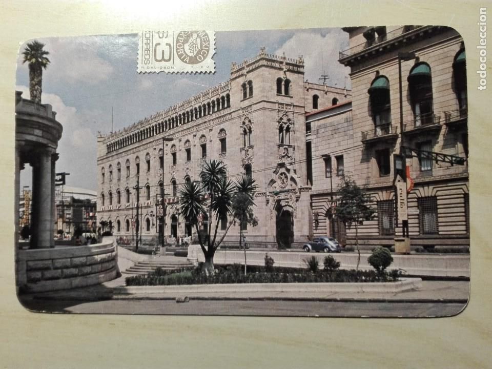 Postcards: POSTAL1935 CIRCULADA 1961 - AMMEX ASOCIADOS - CORREO CENTRAL MEXICO