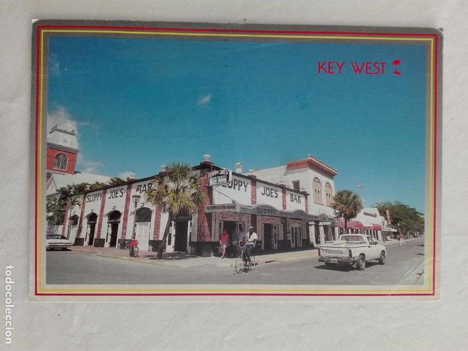 Postkarten: POSTAL2038 CIRCULADA (SIN SELLO) - FLORIDA IMPRESSIONS 230515 - SLOPPY JOE&rsquo;S BAR KEY WEST USA - TOYO