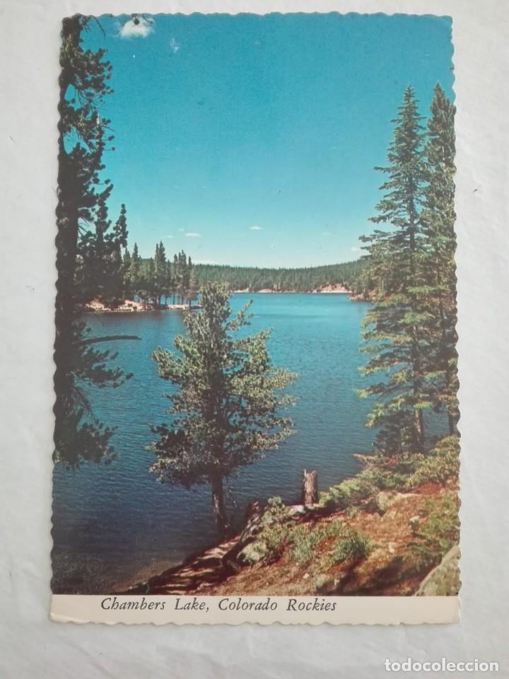 Cartes Postales: POSTAL2039 - 194 CHAMBERS LAKE COLORADO ROCKIES USA - FILATELIA MAT. PORT COLLINS 1975
