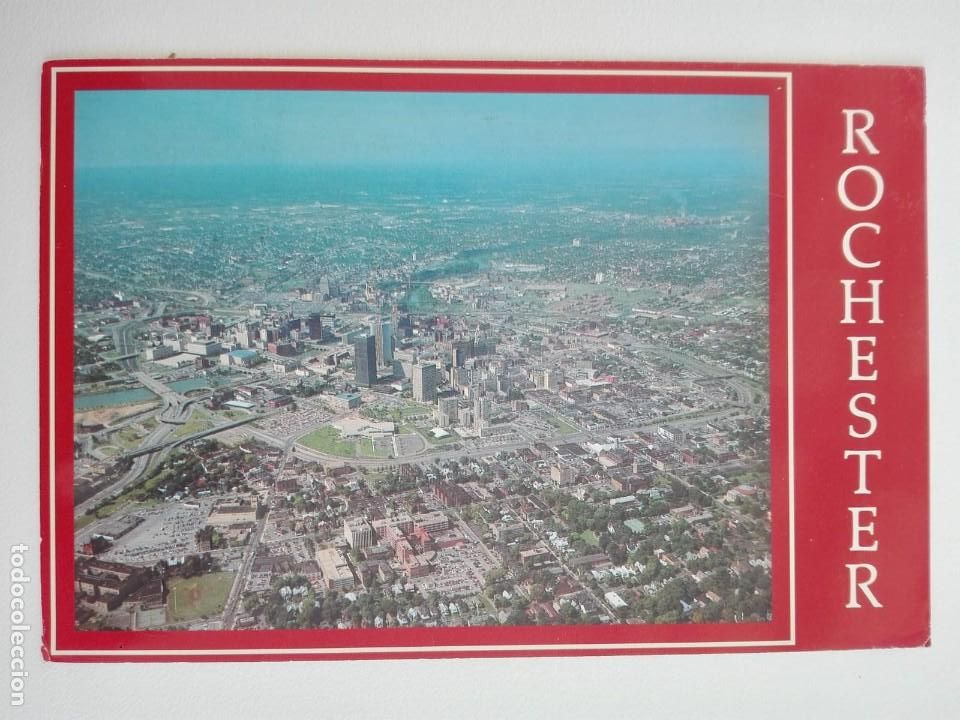 Cartes Postales: POSTAL2042 - EDWARD PRESS R-219 - ROCHESTER NY USA ERIALVIEW - FILATELIA MAT. 1988