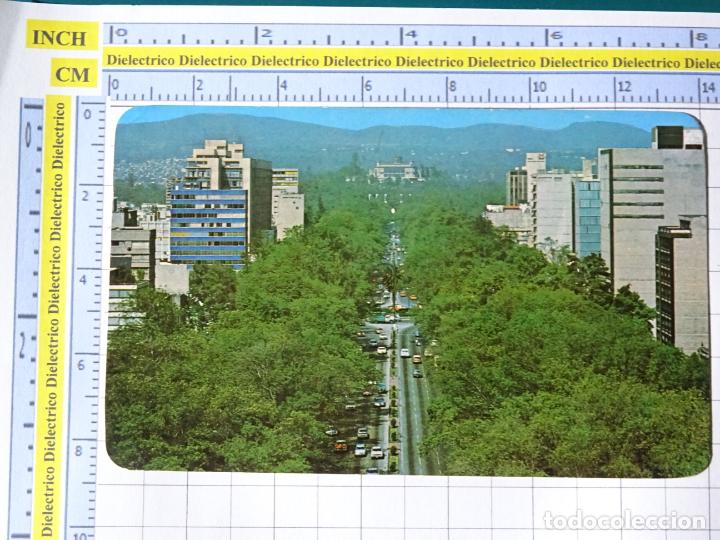 Postales: POSTAL DE M&Eacute;XICO. EL DF PASEO DE LA REFORMA. 1607 - Foto 1