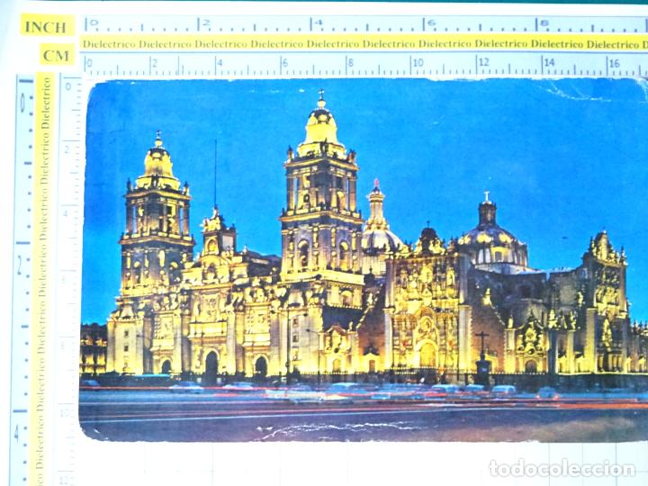 Postales: POSTAL DE M&Eacute;XICO. EL DF CATEDRAL. 0 - Foto 1