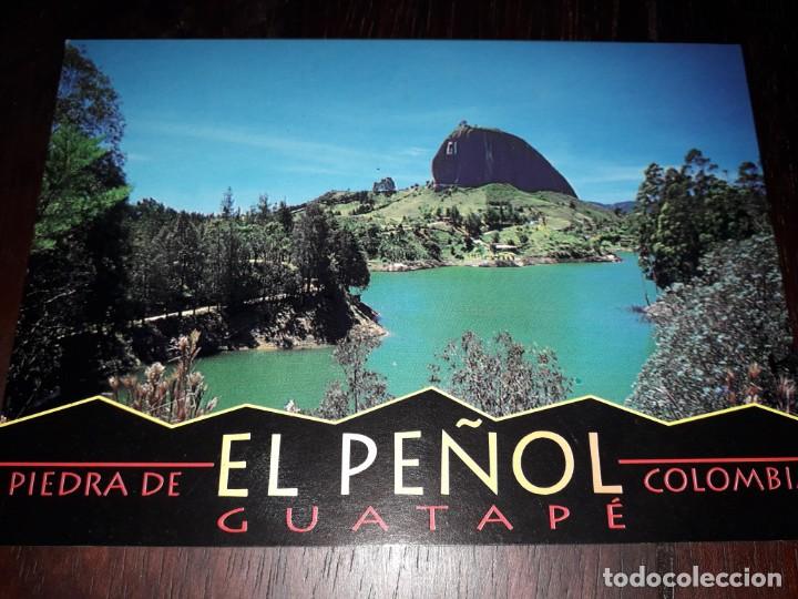 Postais: N&ordm; 50371 POSTAL COLOMBIA GUATAPE PIEDRA DE EL PE&Ntilde;OL