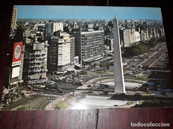 Postais: N&ordm; 50326 POSTAL ARGENTINA BUENOS AIRES PLAZA DE LA REPUBLICA Y OBELISCO