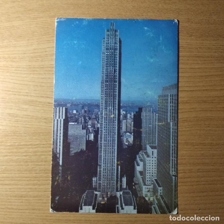 Postais: Usa: rockefeller center. Circulada.PEDIDO MINIMO : 5&euro;