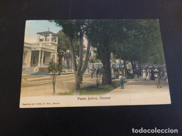Postales: OAXACA MEXICO PASEO JUAREZ POSTAL - Foto 1