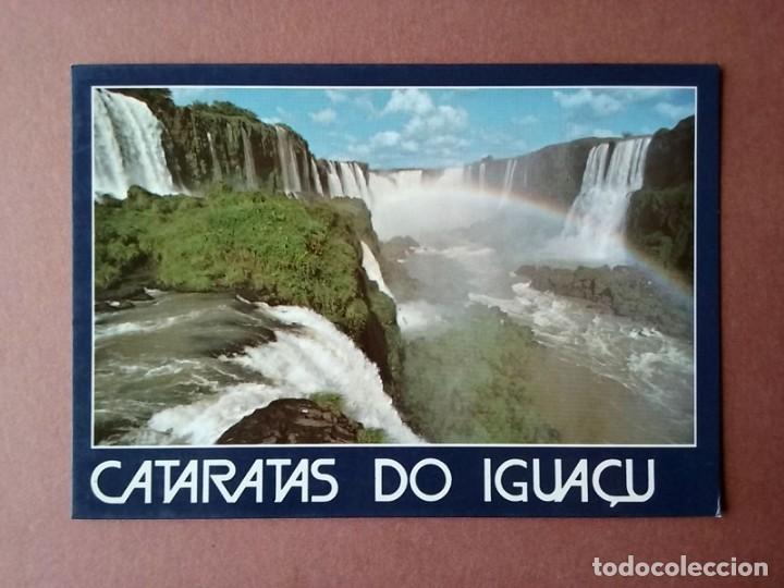 Postales: POSTAL CODE NR 131 M. CATARATAS DO IGUA&Ccedil;U. BRASIL. SIN CIRCULAR. - Foto 1