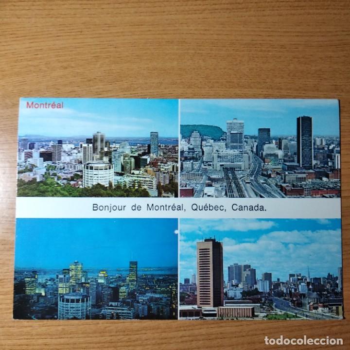 Postais: Canad&aacute;: bonjour de montreal.quebec.circulada.