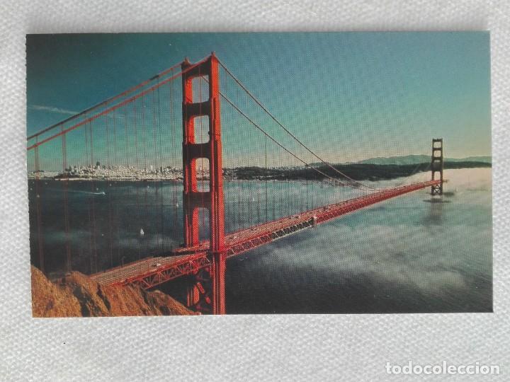 Cartes Postales: POSTAL2238 ESCRITA 1988 - SMITH NOVELTY - SAN FRANCISCO USA - GOLDEN GATE PUENTE - PRNTED AUSTRALIA
