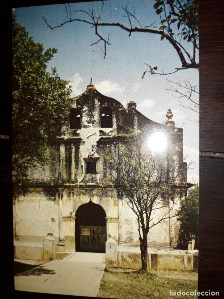 Postcards: N&ordm; 50715 POSTAL COSTA RICA IGLESIA ANTIGUA DE NICOYA GUANACASTE