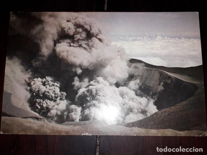 Postais: N&ordm; 50716 POSTAL COSTA RICA VOLCAN IRAZU EN ERUPCION