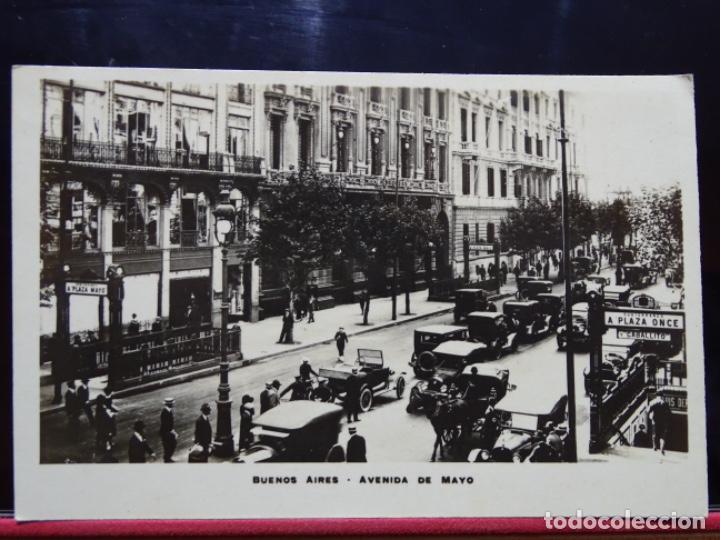 Postales: BUENOS AIRES. AVENIDA DE MAYO.