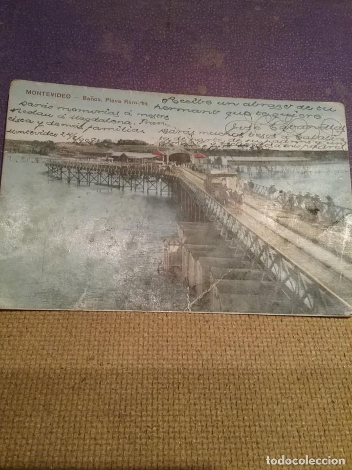 Cartoline: Postal de Montevideo 1909. (117-3)