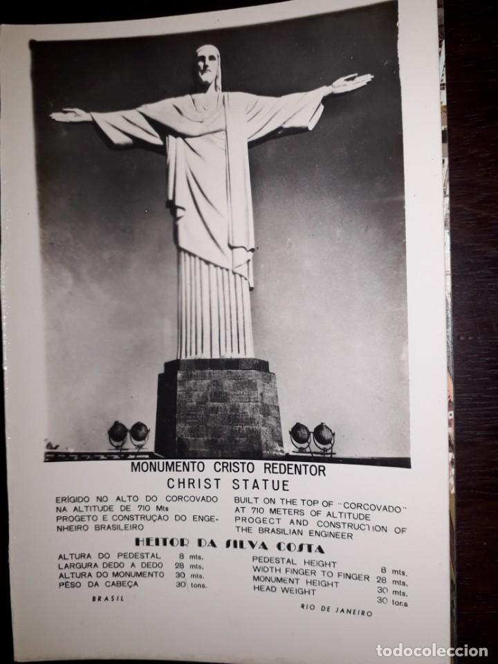 Postcards: N&ordm; 50842 POSTAL FOTOGRAFICA BRASIL MONUMENTO CRISTO REDENTOR RIO DE JANEIRO