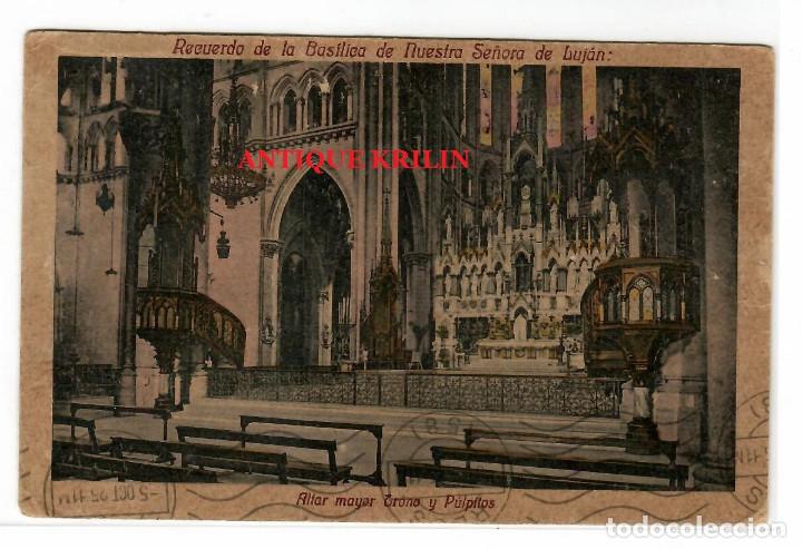 Cartoline: ARGENTINA / BUENOS AIRES .- BASILICA NTRA. SRA. DE LUJAN .- EDICION F.K.L. N&ordm; 62
