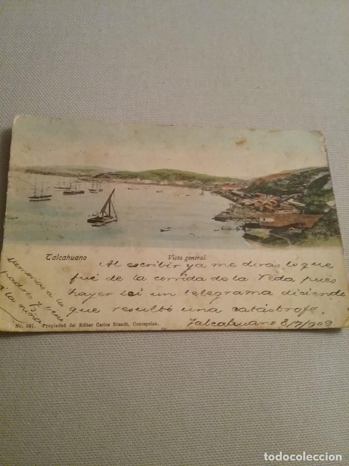 Postales: Postal de Talcahuano Chile 1909 (233-2) - Foto 1