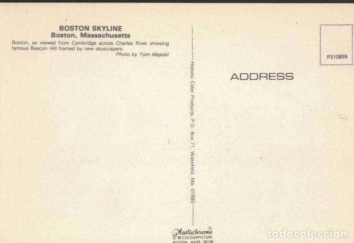 Postales: Boston. Massachusetts. / Postal sin circular - Foto 2