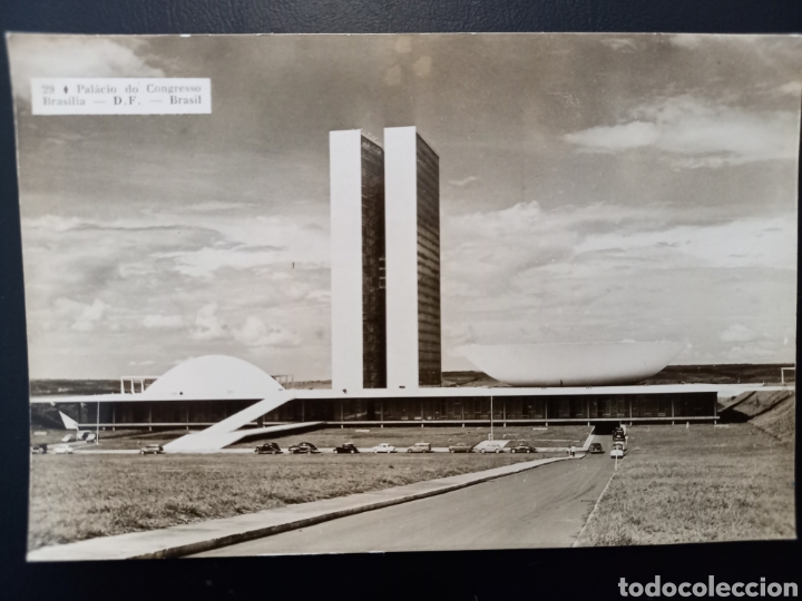 Cartes Postales: Postal de. Brasilia. palacio de congresos D.F. Brasil
