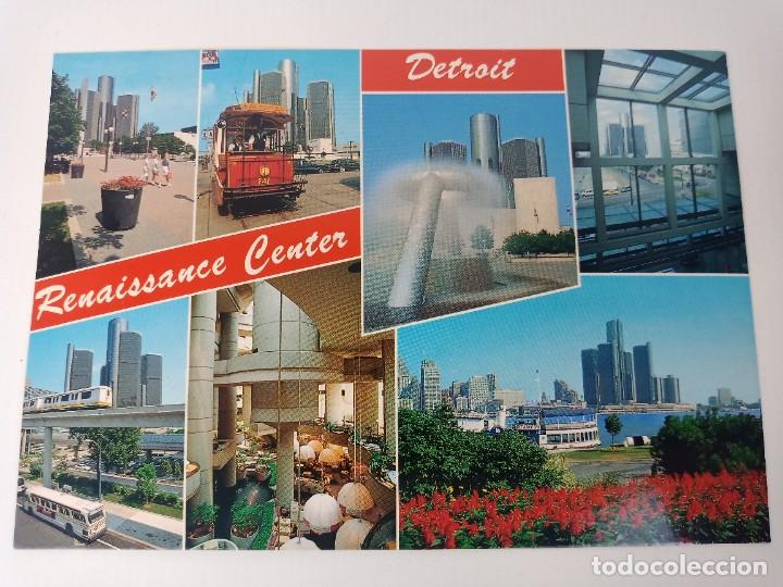 Postais: TARJETA POSTAL. USA. DETROIT.MICHIGAN. THE RENAISSANCE CITY. ITALCARDS. D-210. POST CARD